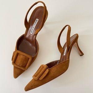 Manolo Blahnik Maysli Slingback Heels